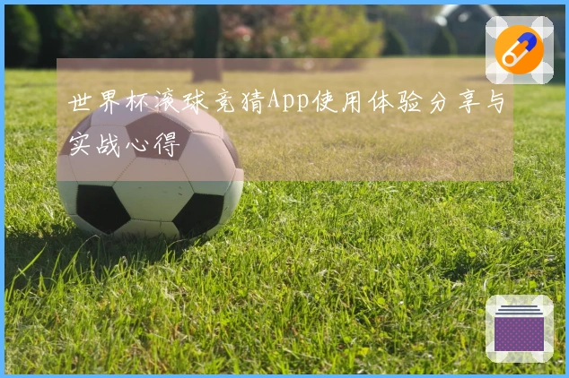 世界杯滚球竞猜App使用体验分享与实战心得