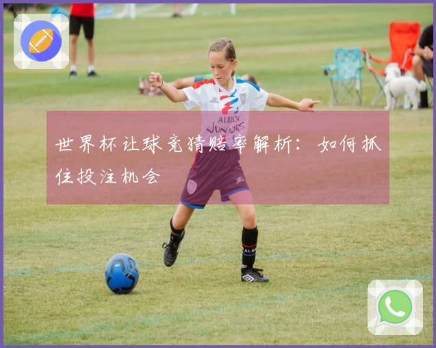 世界杯让球竞猜赔率解析：如何抓住投注机会